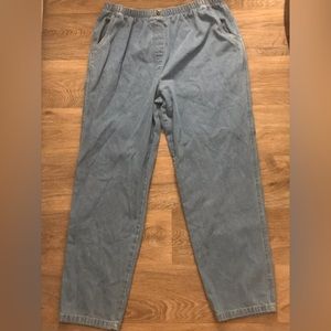 ALIA Pull-On  Pants Blue Plus  Size  16W